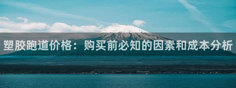 红足i世足球手机网：塑胶跑道价格：购买前必知的因素和成本分析