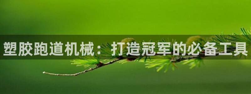 新2足球平台出租网站：塑胶跑道机械：打造冠军的必备工具