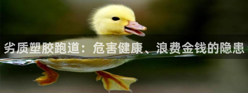 红足1一世开奖版：劣质塑胶跑道：危害健康、浪费金钱的隐患