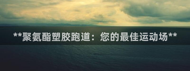 红足一：**聚氨酯塑胶跑道：您的最佳运动场**